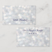 Carte d'escorte de feux (Devant / Derrière)