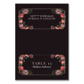 Carte d'escorte de mariage rose Gold Enchanted Gar (Par défaut)