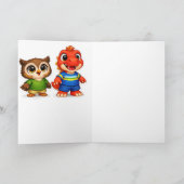 Carte Description d'anniversaire joyeux (Intérieur)