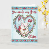 Carte Désencombrement cardiaque (Fleur jaune)