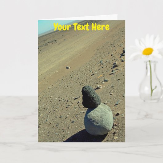 Carte Désert d'Atacama, Chili (Petite plante)