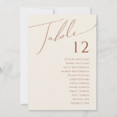 Carte Désert de Whimsical | Tableau numérique beige (Devant)