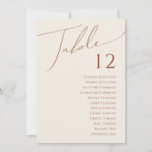 Carte Désert de Whimsical | Tableau numérique beige (Dos)