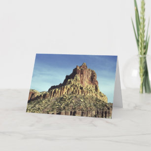 Carte Desert Rock Mountain Peak Paysage Photo