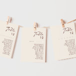 Carte Désert simple | Tableau des nombres de tables blan<br><div class="desc">Ce simple désert | Tableau blanc naturel est exactement ce que vous cherchez pour compléter votre mariage boho rustique moderne. Idéal pour une ambiance occidentale minimaliste vintage ou une ambiance bohème automnale rétro. Le script minimal de cannelle foncée apparaît vraiment avec cet arrière - plan d'automne. Vous pouvez choisir de...</div>