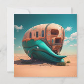 Carte Desert whale house (Devant)