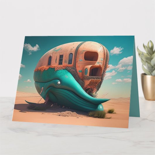 Carte Desert whale house (Petite plante)