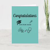 Carte Desi Doctor Félicitations (Devant)
