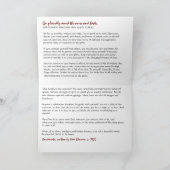 Carte DESIDERATA de coucher du soleil (Intérieur)