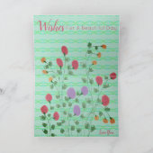 Carte Design à motifs Fancy Floral (Intérieur)