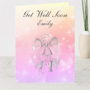 Carte Design Angel personnalisé Obtenez bien