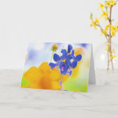 Carte Design Artsy Bluebonnet (Fleur jaune)