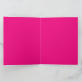 Carte Design Chic Chic Rose Et Noir Joyeux Anniversaire (Intérieur)