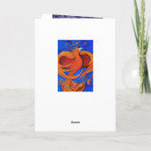 carte design d'art saluant Phoenix (Dos)