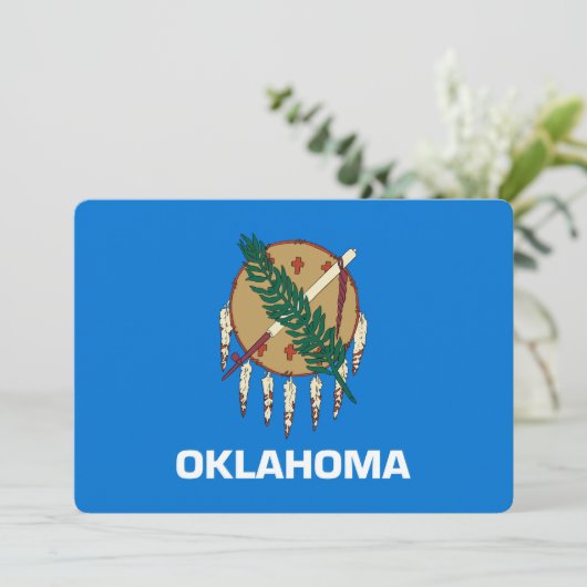 Carte Design de l'Oklahoma State (Debout devant)