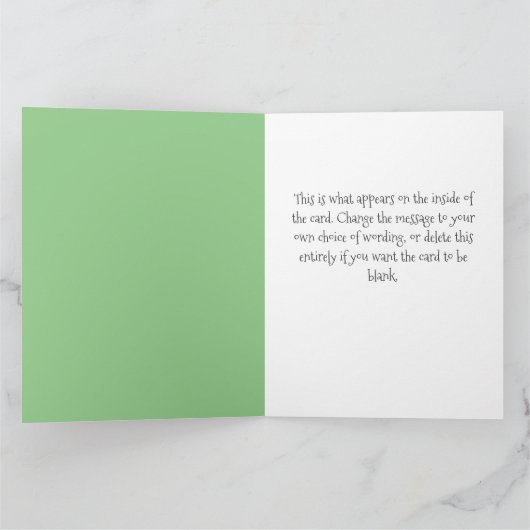 Carte Design de mouton Joyeux Noël à un travailleur post (Intérieur)