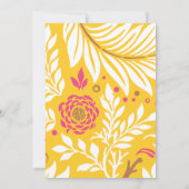 Carte Design floral 24 (Dos)