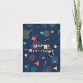 Carte Design géométrique populaire (Devant)