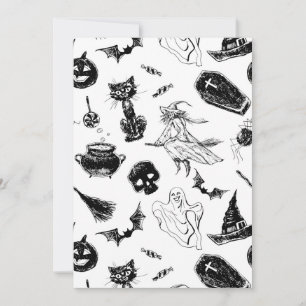 Carte Design motif d'Halloween