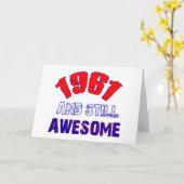 Carte Designs d'anniversaire de 53 ans (Fleur jaune)