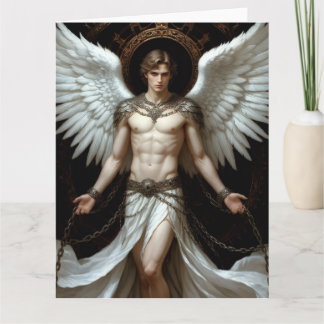 Carte Désir Divin Ange Musclé
