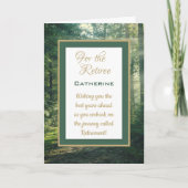 Carte Désirez-Vous Repartir ! Retraite (Devant)