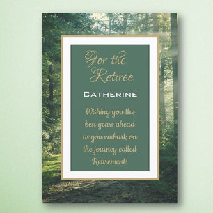 Carte Désirez-Vous Repartir ! Retraite
