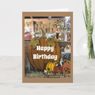 CARTE **DÉSIRS SPÉCIAUX DE NAISSANCE DE L'AUTOMNE** POUR