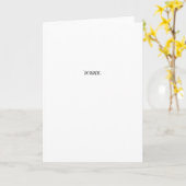 Carte Désolé (Fleur jaune)