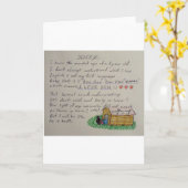 Carte Désolé (Fleur jaune)