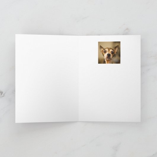 Carte Désolé, Ay Chihuahua ! Chihuahua Fun Chien (Intérieur)