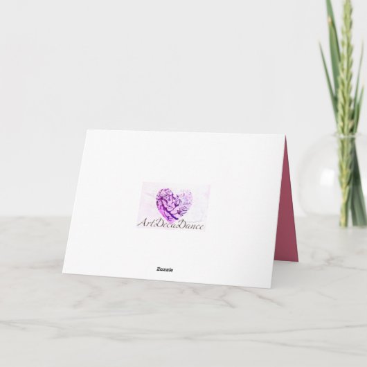 Carte Désolé, c'est en retard ! Chien d'art d'anniversai (Dos)