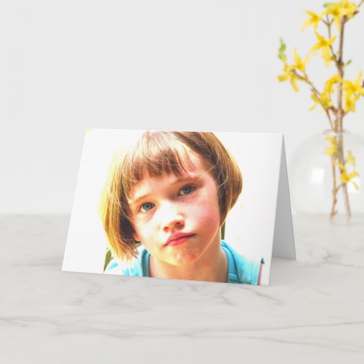 Carte Désolé d'avoir manqué ton anniversaire ! (Fleur jaune)