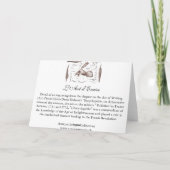 Carte Désolé d'avoir mis si longtemps à écrire - Antique (Dos)