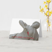 Carte Désolé d'avoir oublié ton anniversaire (Fleur jaune)