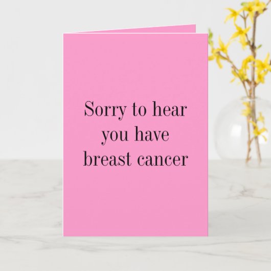 Carte Désolé de t'avoir fait ça (Fleur jaune)