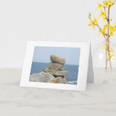 Carte Désolé de vous avoir pris pour du granit. (Fleur jaune)