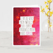 Carte Désolé de vous excuser auprès de votre ami (Fleur jaune)