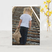 Carte Désolé De Vous Voir Aller (Fleur jaune)