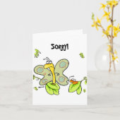 Carte Désolé, DÉSOLÉ ! (Fleur jaune)