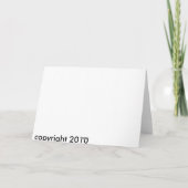 Carte Désolé, je ne vous aime pas (Dos)