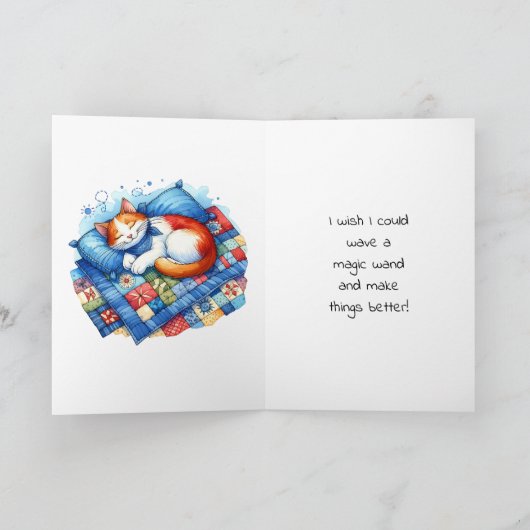 Carte Désolé, les choses sont difficiles en ce moment |  (Intérieur)