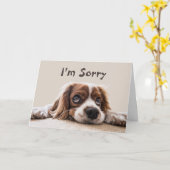 Carte Désolé, Pardonne-moi. (Fleur jaune)