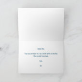 Carte Désolé, Pardonnez-moi - Orchidées, excuses (Intérieur)