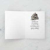 Carte Désolé pour les fleurs d'accident Fun Bear Hugs (Intérieur)