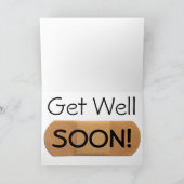 Carte Désolé pour votre accident (Intérieur)