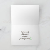 Carte Désolé pour votre perte, (Intérieur)