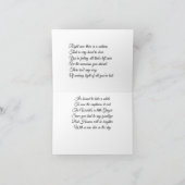 Carte Désolé pour votre perte (Intérieur)