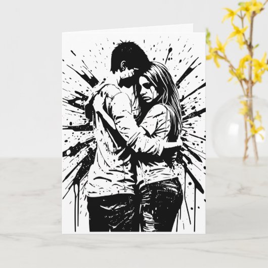 Carte Désolé, vous traversez une période difficile (Fleur jaune)