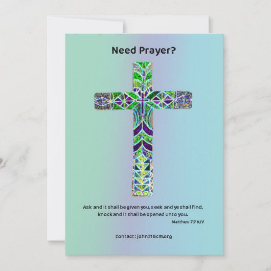 Carte d'espoir inspirante (Devant)